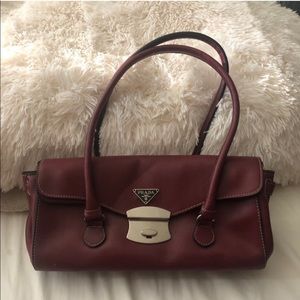 Prada Burgundy Bag